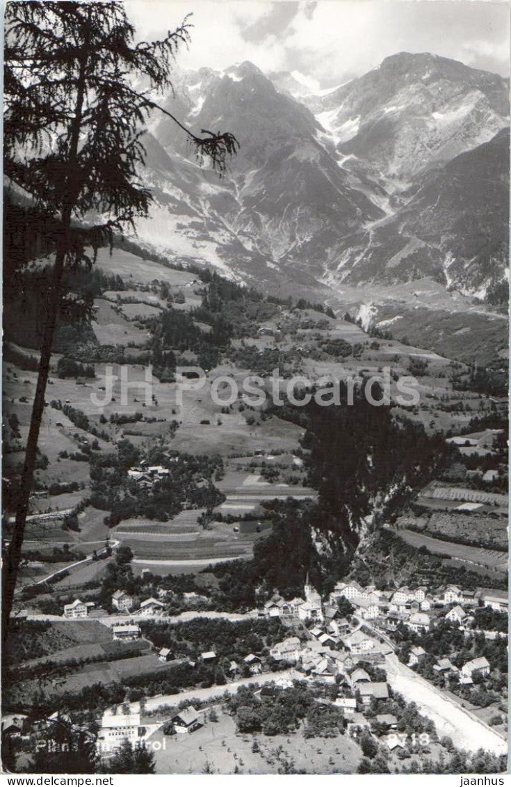 Pians in Tirol - valley panorama - mountains - alpine landscape - 4238 - Austria - unused - JH Postcards