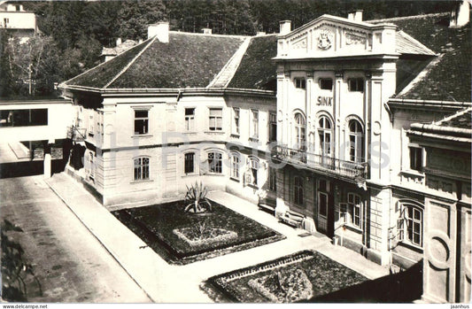 Trencianske Teplice - Liecebny dom - Sina Spa House - old postcard - Slovakia - Czechoslovakia - unused - JH Postcards