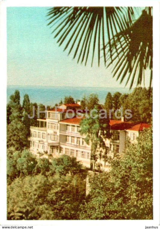 Caucasus - Green Cape - sanatorium Adjara - 1958 - Georgia USSR - unused - JH Postcards