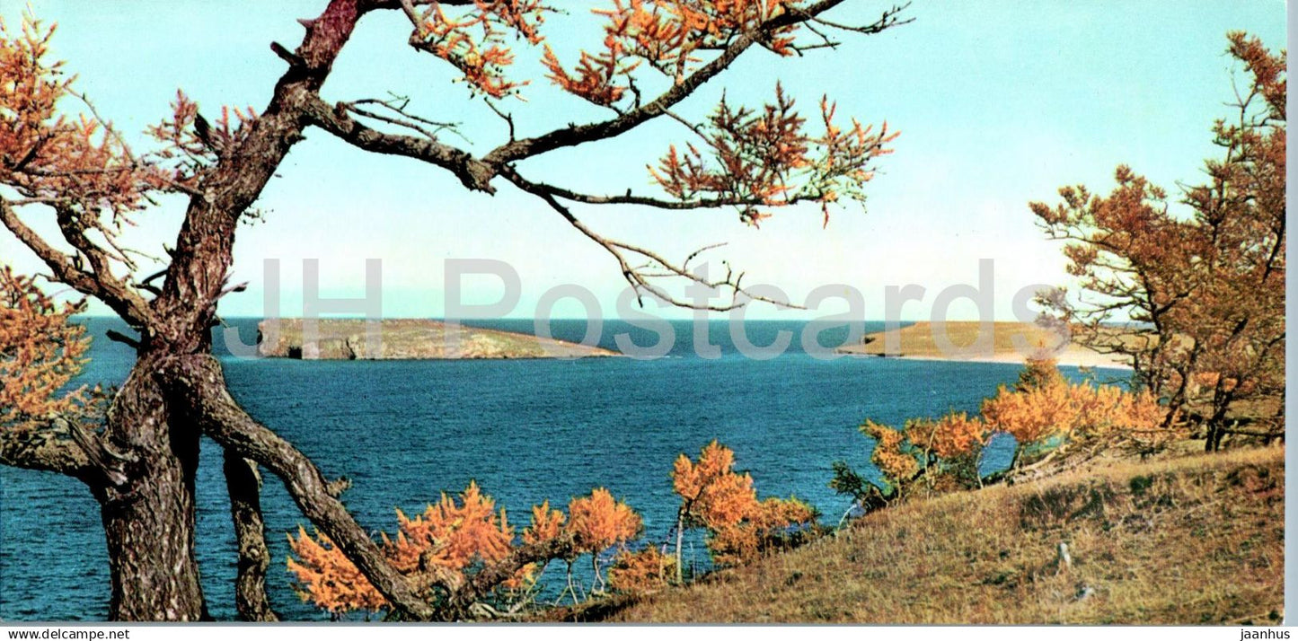 Lake Baikal - Islands - 1967 - Russia USSR - unused - JH Postcards