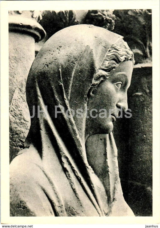 Reims - Virgin Mary in Reims Cathedral - France - 1967 - Russia USSR - unused - JH Postcards