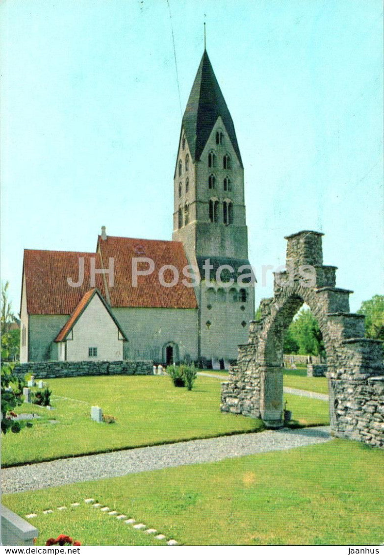 Gotland - Tingstade kyrka - church - 24241 - Sweden - unused - JH Postcards