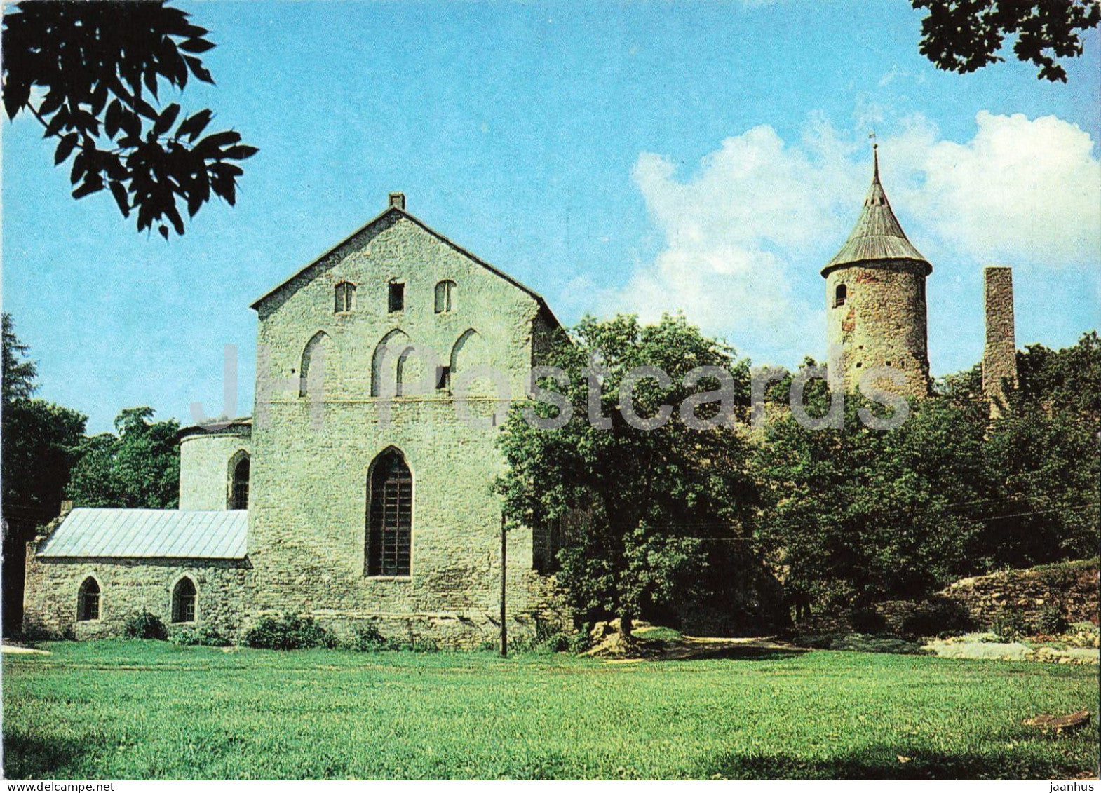 Haapsalu - Haapsalu Castle - medieval ruins - architecture - 1990 - Estonia - unused - JH Postcards