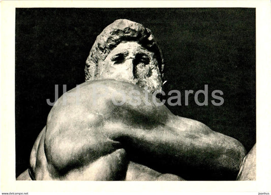sculpture by Michelangelo - Day - Italian art - 1967 - Russia USSR - unused - JH Postcards