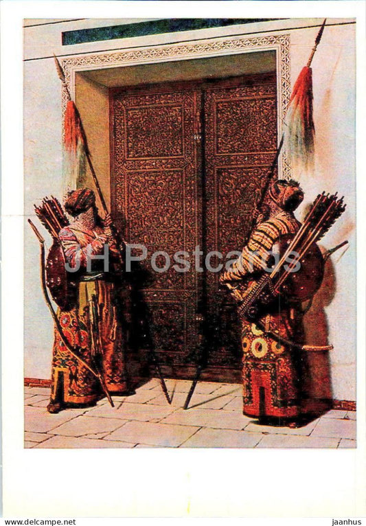 painting by V. Vereshchagin - Doors of Timur (Tamerlan) - Russian art - 1980 - Russia USSR - unused - JH Postcards