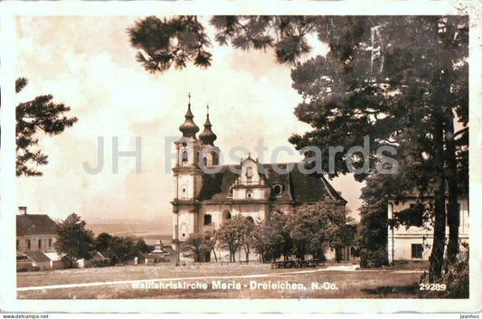 Wallfahrtskirche Maria Dreieichen - church - No. 29289 - old postcard - 1942 - Austria - used - JH Postcards