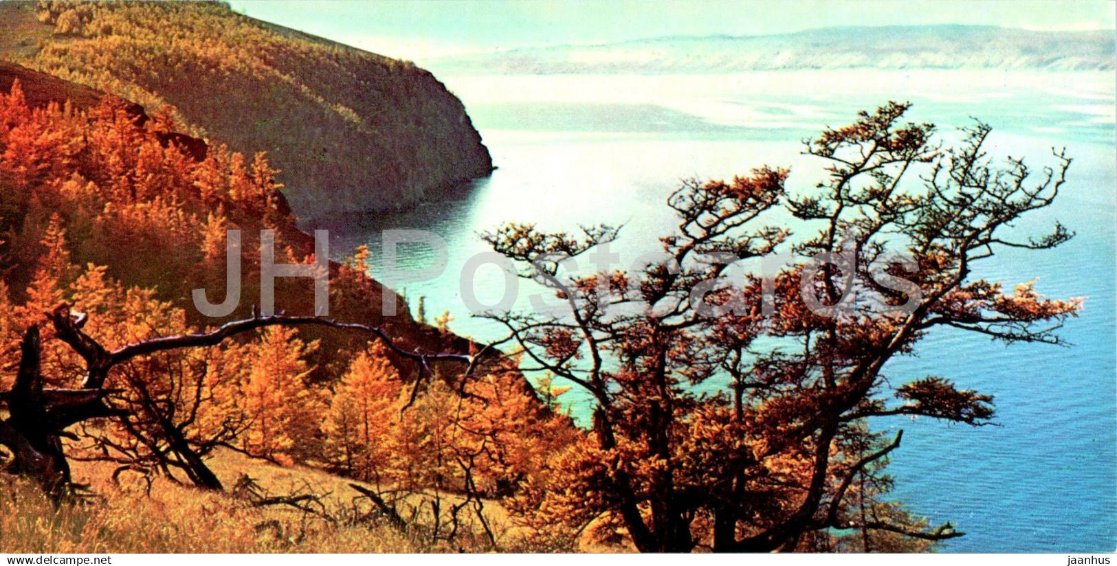 Lake Baikal - Golden Autumn - 1967 - Russia USSR - unused - JH Postcards