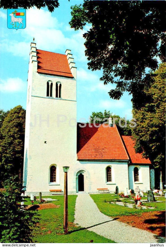 Gotland - Vasterhejde kyrka - church - 24590 - Sweden - unused - JH Postcards