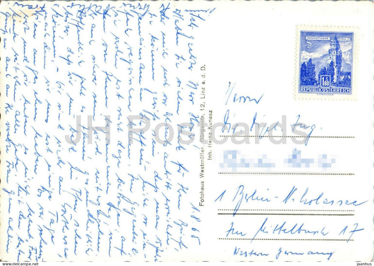 Wörthersee - Pyramidenkogel - Velden - Pörtschach - Krumpendorf - Mehrbild - 1965 - alte Postkarte - Österreich - gebraucht