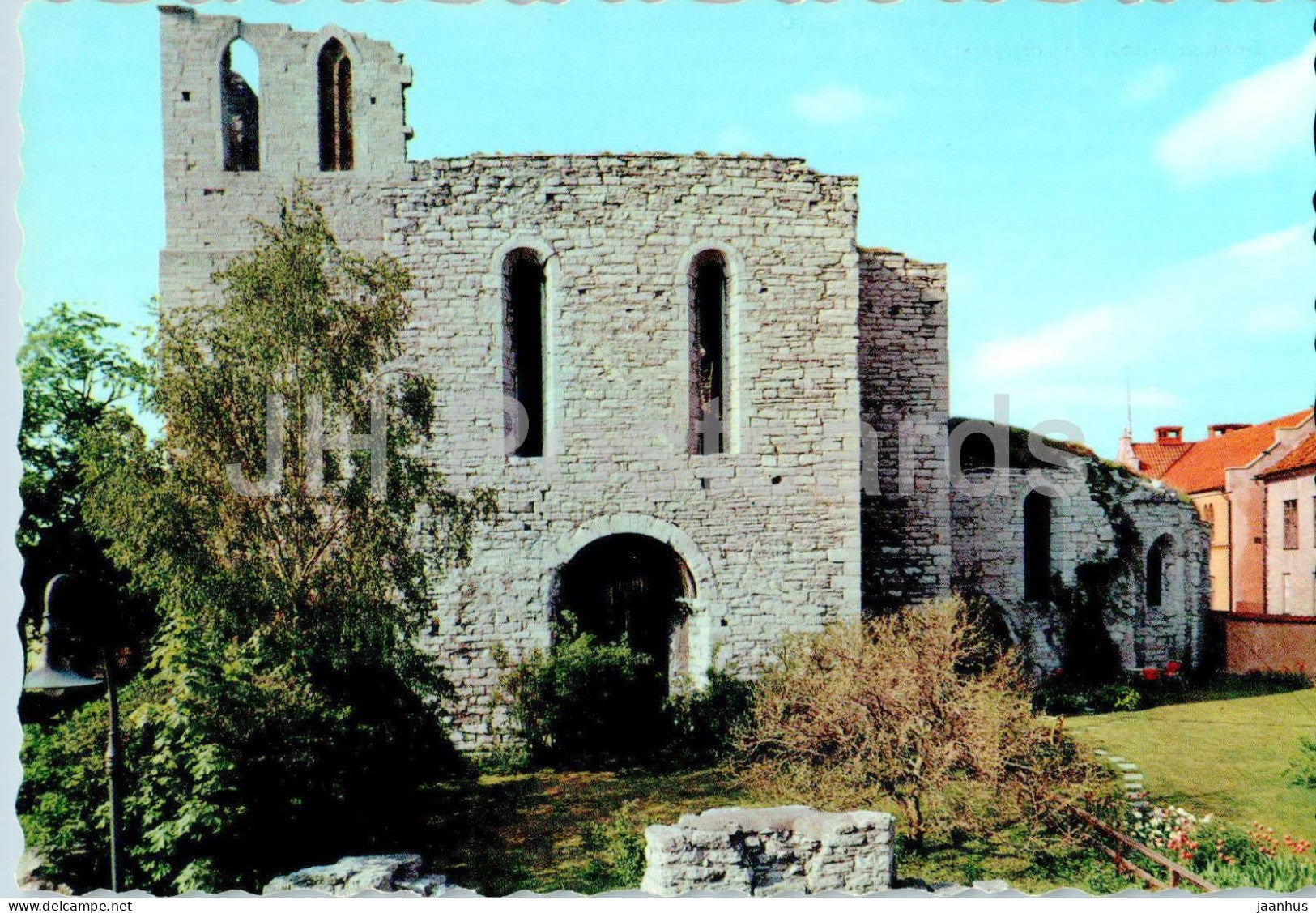 Visby - St Lars kyrkoruin - Gotland - 24276 - Sweden - unused - JH Postcards