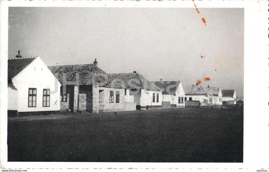 Apetlon - Neubaugasse - Village street with new row houses - old postcard - Austria - unused - JH Postcards