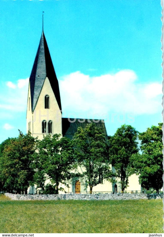 Gotland - Tofta kyrka - church - 24191 - Sweden - unused - JH Postcards
