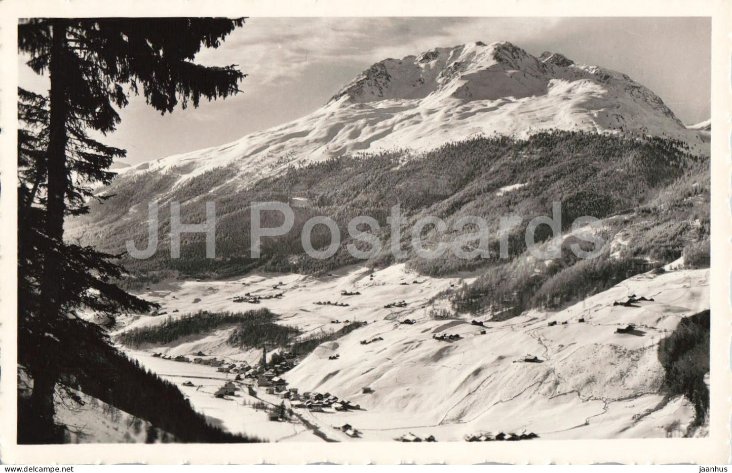 Ski- u. Sonnenparadies Solden 1377 m mit Gaislacher Kogl 3051 m - Otztaler Alpen - Tirol - 46/1 - Austria - unused - JH Postcards