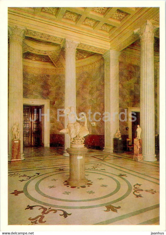 Leningrad - St Petersburg - The Aura Room in the New Hermitage - museum - 1984 - Russia USSR - unused - JH Postcards