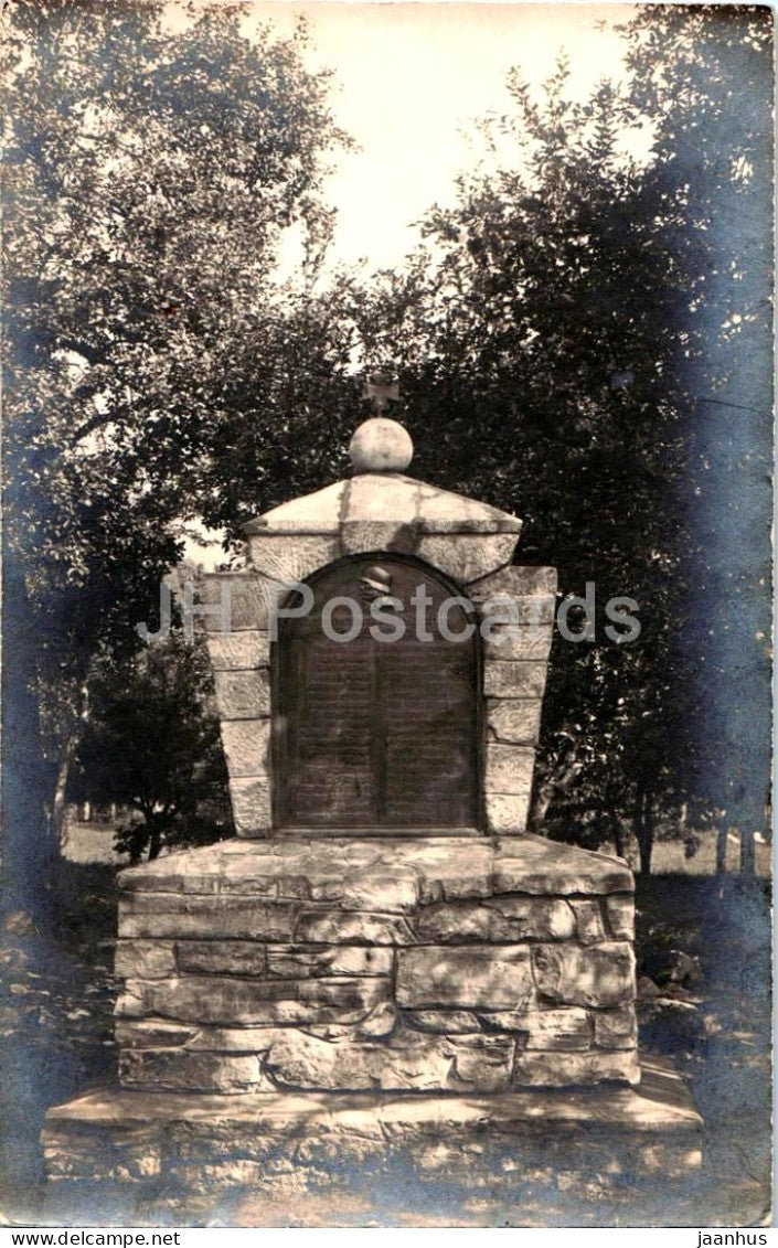 Kriegerdenkmal Lainbach Hieflau ? - military monument, WW I - photo - old postcard - 1925 - Austria - unused - JH Postcards