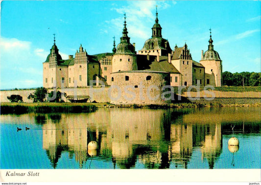 Kalmar Slott - castle - 511 - Sweden - used - JH Postcards