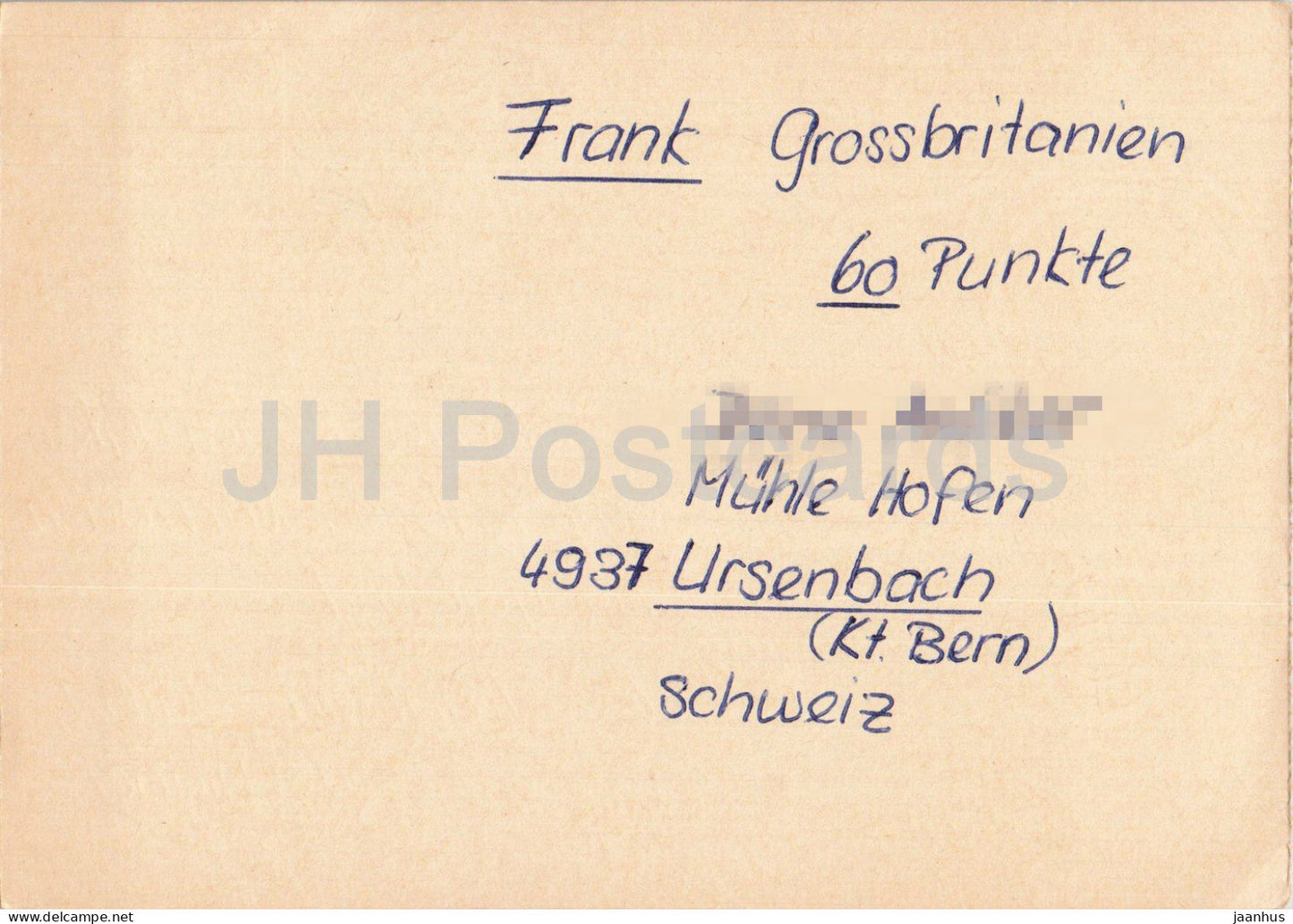 Guten Abend Nachbarn - Hessischer Rundfunk - postal stationery - 126 - 1972 - Switzerland - used