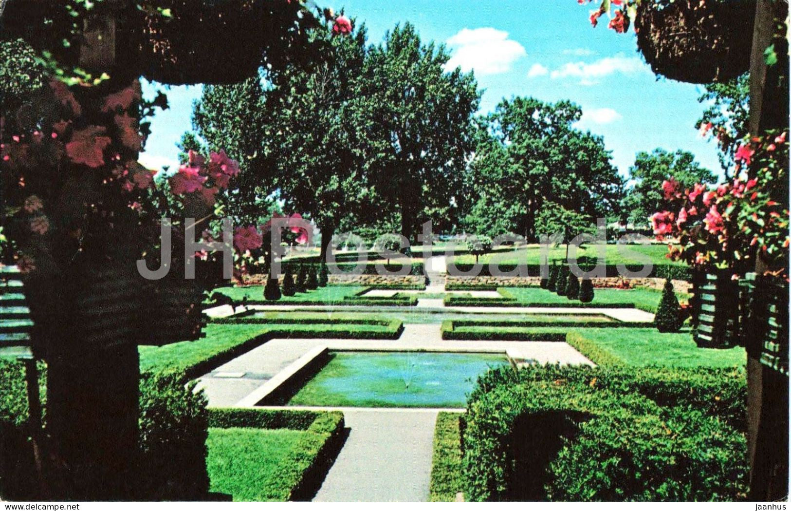 Toronto - Hillside Gardens High Park - flower garden - T15 P67808 - botanical - 1970s - Canada - unused - JH Postcards