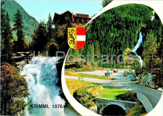 Krimml 1076 m - Alpengasthof Schonangerl - 205 - 1988 - Österreich - gebraucht 