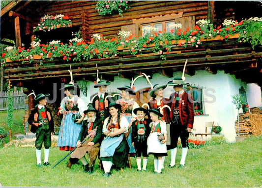 Trachten aus Tirol - Imst - Tarrenz - Nassereith - costumes folkloriques - 572 - 1966 - Autriche - utilisé 