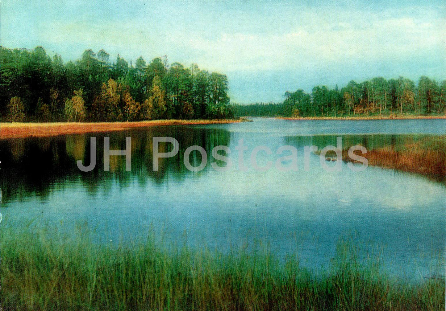Arhangelsk region - Bolshoy Solovetsky Island - Lake Krasnoye - 1988 - Russia USSR - unused