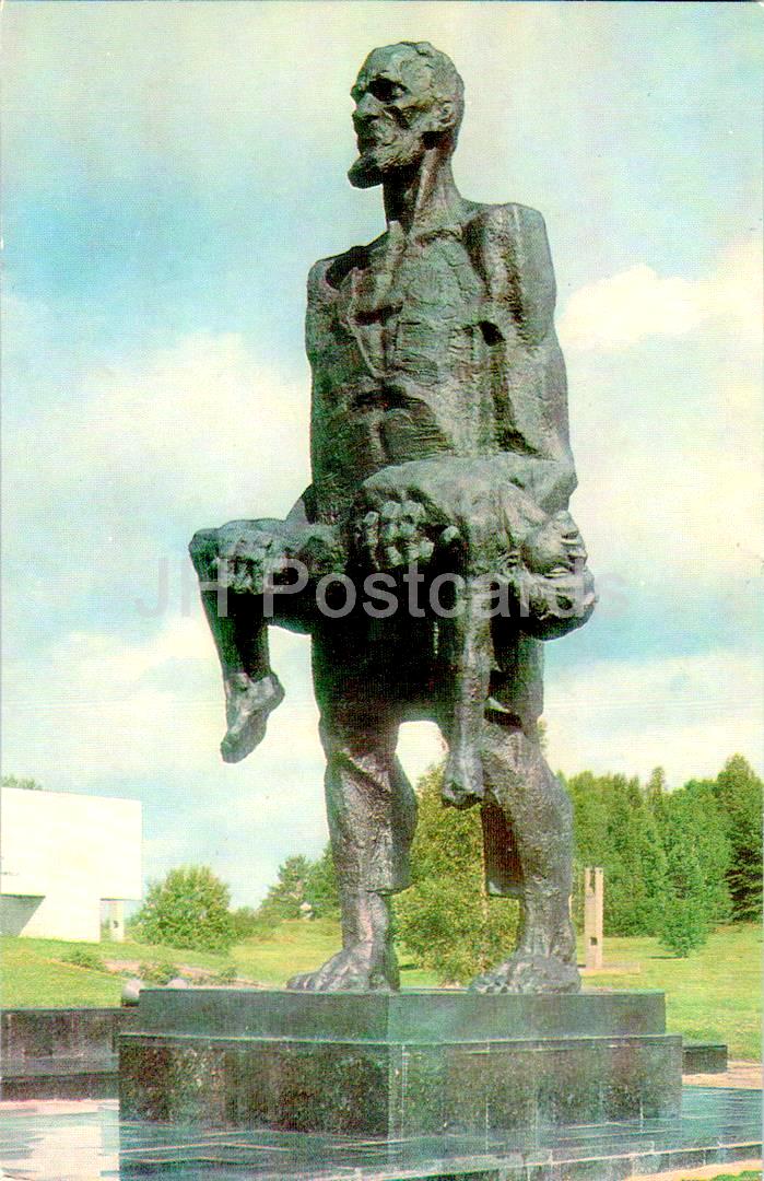 Complexe commémoratif de Khatyn - The Unvanquished - 1980 - Biélorussie URSS - inutilisé 