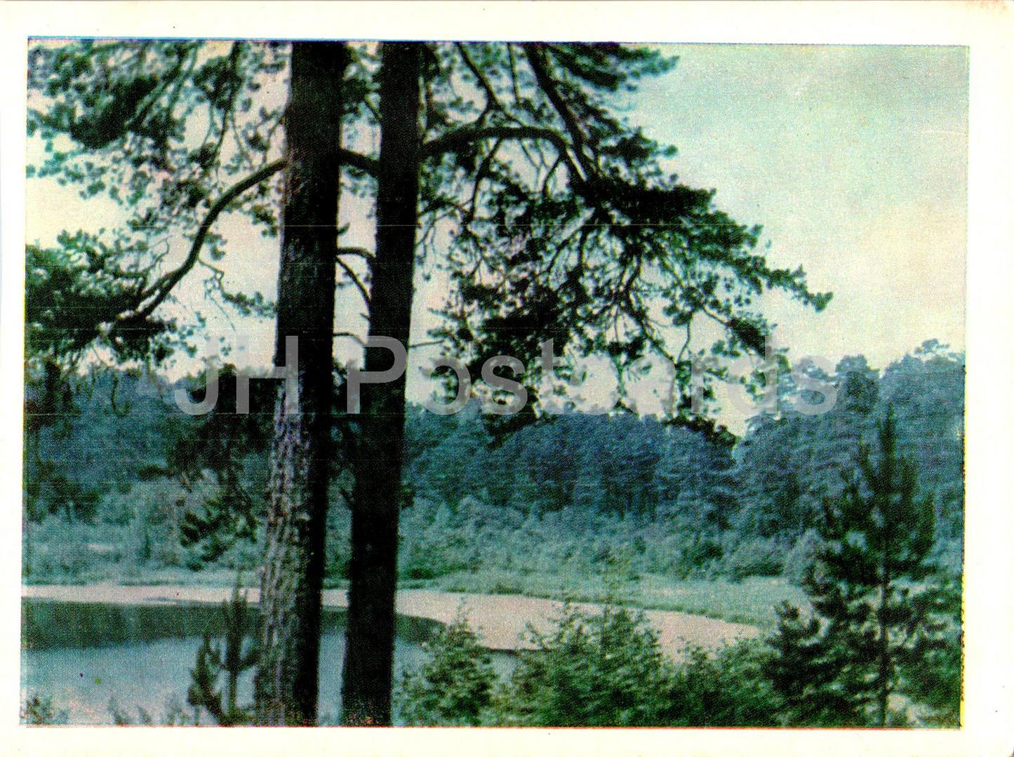 Druskininkai - Lake Maiden Eyes - Lituanie URSS - inutilisé