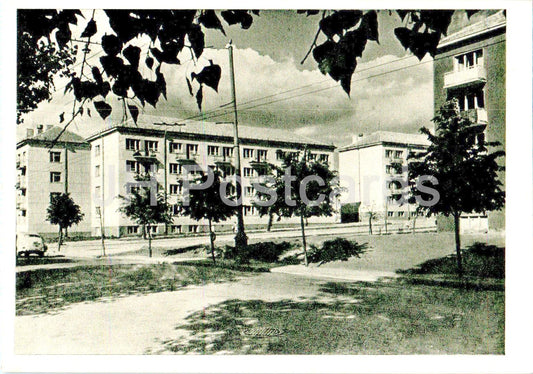 Vilnius - Le Nouvel Antakalnis - 1962 - Lituanie URSS - inutilisé 