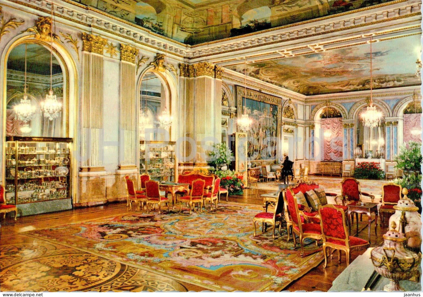 Stockholm - Kungl Slottet - Vita Havet - The Royal Palace - Drawing Room - 6546-1 - Sweden - unused - JH Postcards