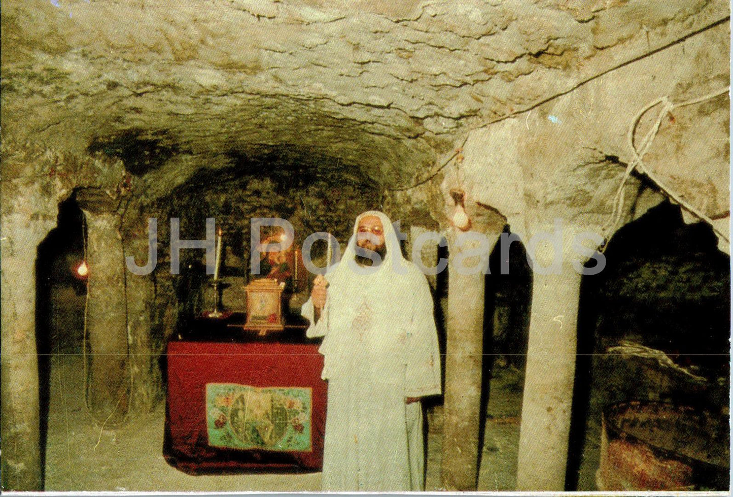 Cairo - Saints Sergius and Bacchus Church - The Crypt of the Holy Family - Egypt - unused