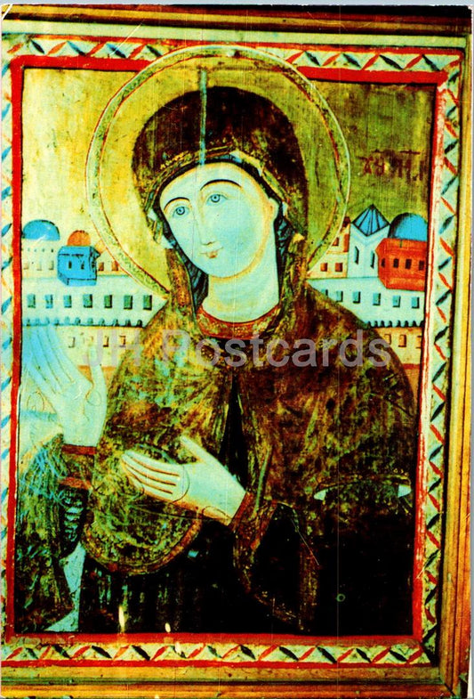 Kairo - Kirche der Heiligen Sergius und Bacchus - Ikone der Jungfrau Maria - Ägypten - unbenutzt 