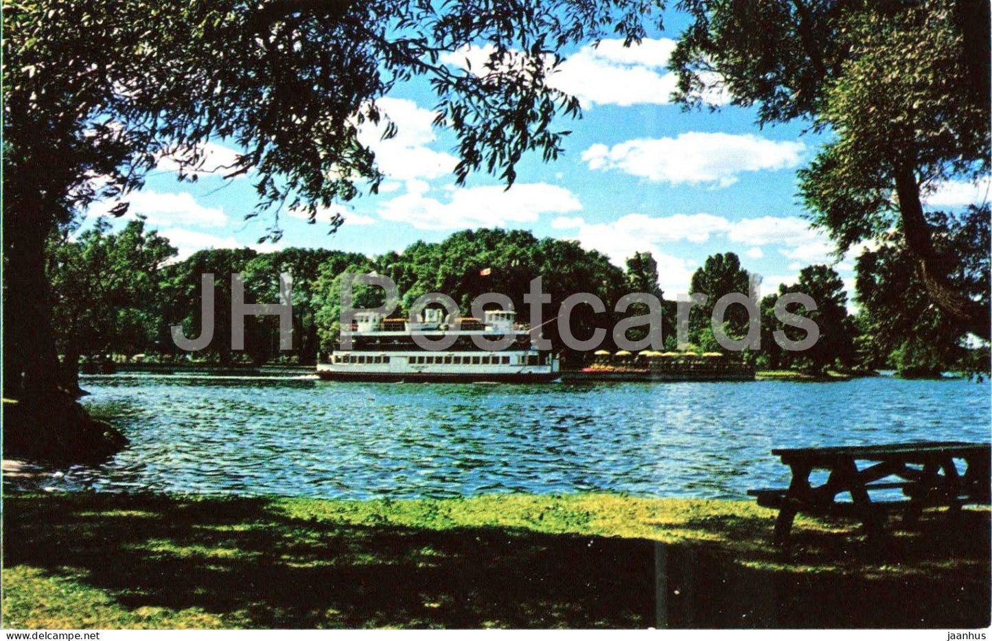 Toronto - Centre Island - passenger ferry Toronto Bay - ship - T22 P72651 - transport - 1970s - Canada - unused - JH Postcards