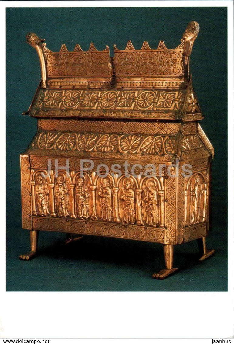 Stockholm - Reliquaire d'Eriksberg - reliquary - vikings - Statens Historiska Museum - Sweden - unused - JH Postcards