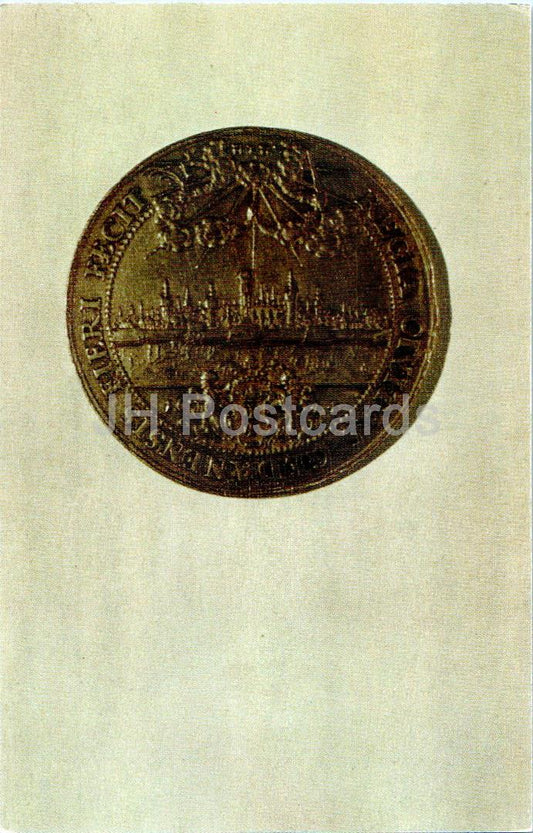 Villes européennes sur pièces de monnaie - Gdansk - Donativum - 1973 - Russie URSS - inutilisé 
