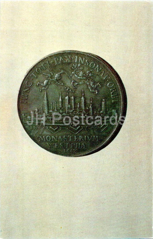 Europäische Städte auf Münzen – Münster – Eineinhalb Thaler – 1973 – Russland UdSSR – unbenutzt 