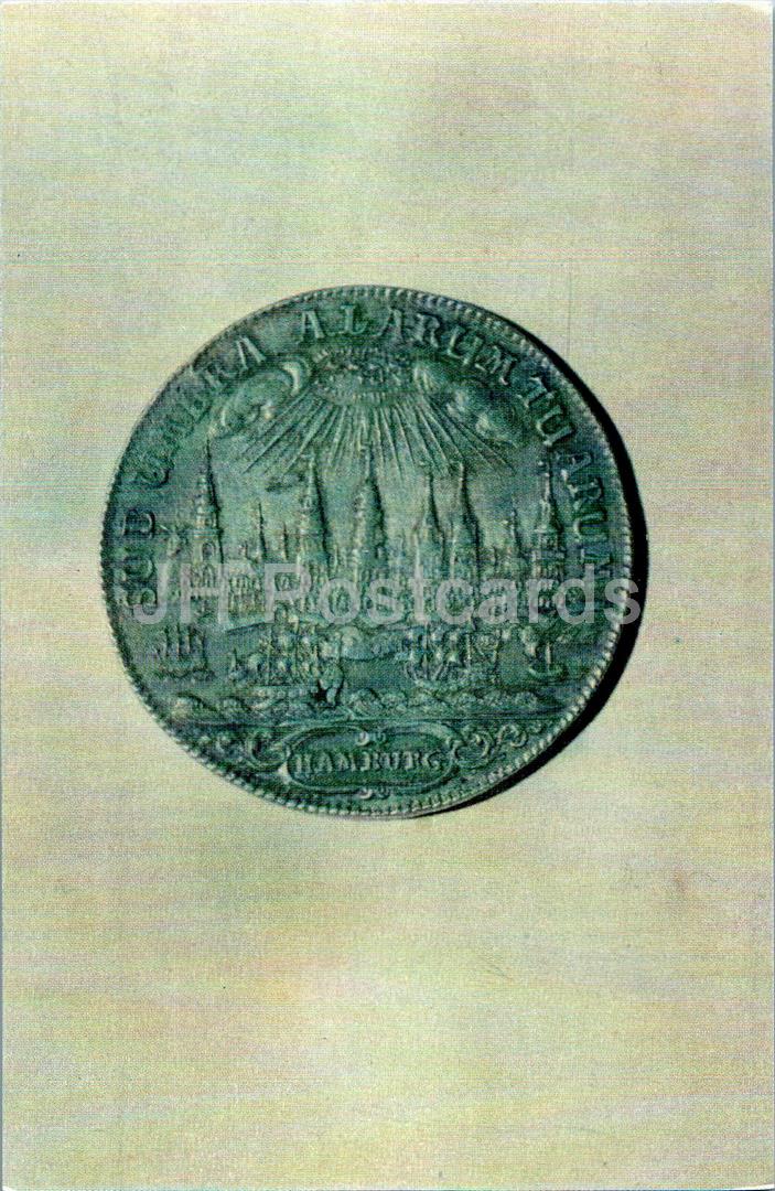 Europäische Städte auf Münzen – Hamburg – Taler – 1973 – Russland UdSSR – unbenutzt 