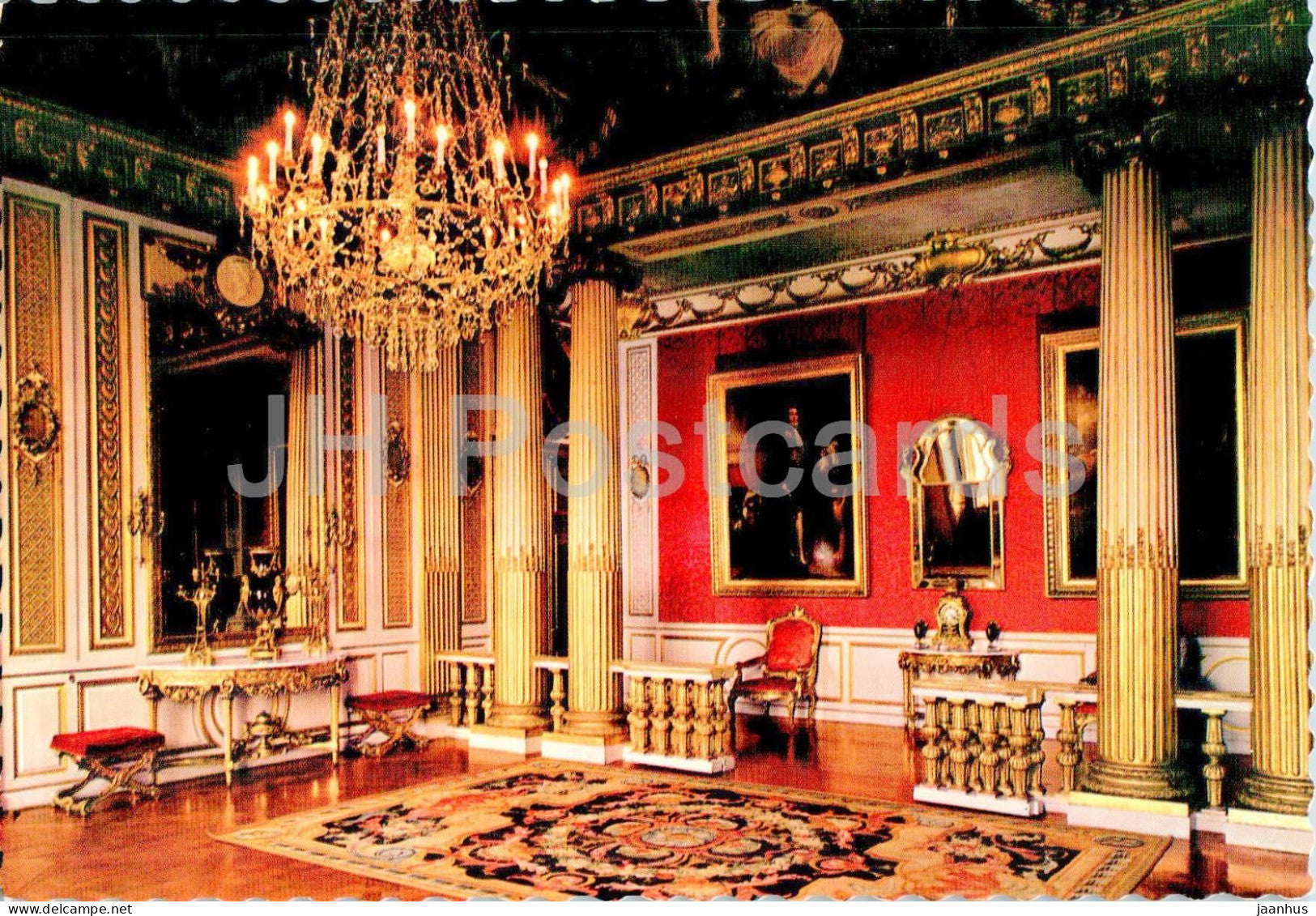 Stockholm - Kungl Slottet - Sofia Magdalenas State Bedroom - The Royal Palace - Karl XI Gallery - 9321 - Sweden - unused - JH Postcards
