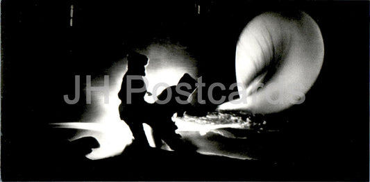 Polar Region - Franz Josef Land - Radiosonde launch - 1972 - Russia USSR - unused