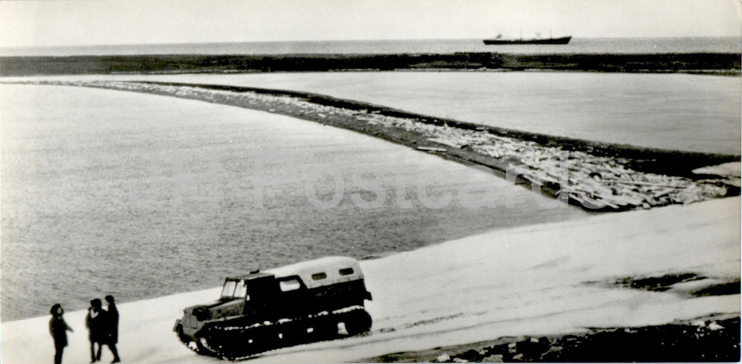 Polarregion – auf den Iswestija-Inseln – Geländewagen – Auto – 1972 – Russland UdSSR – unbenutzt 