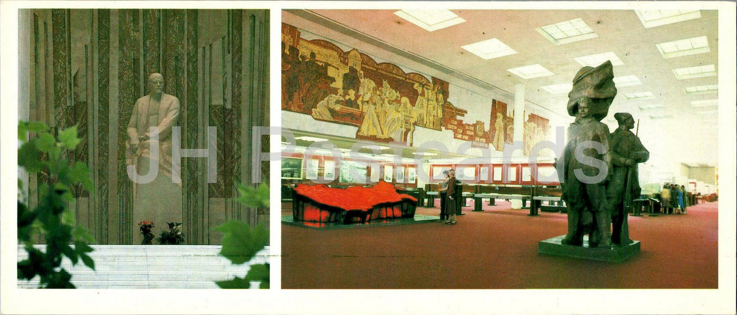 Oulianovsk - Salles du Mémorial Lénine - 1985 - Russie URSS - inutilisé