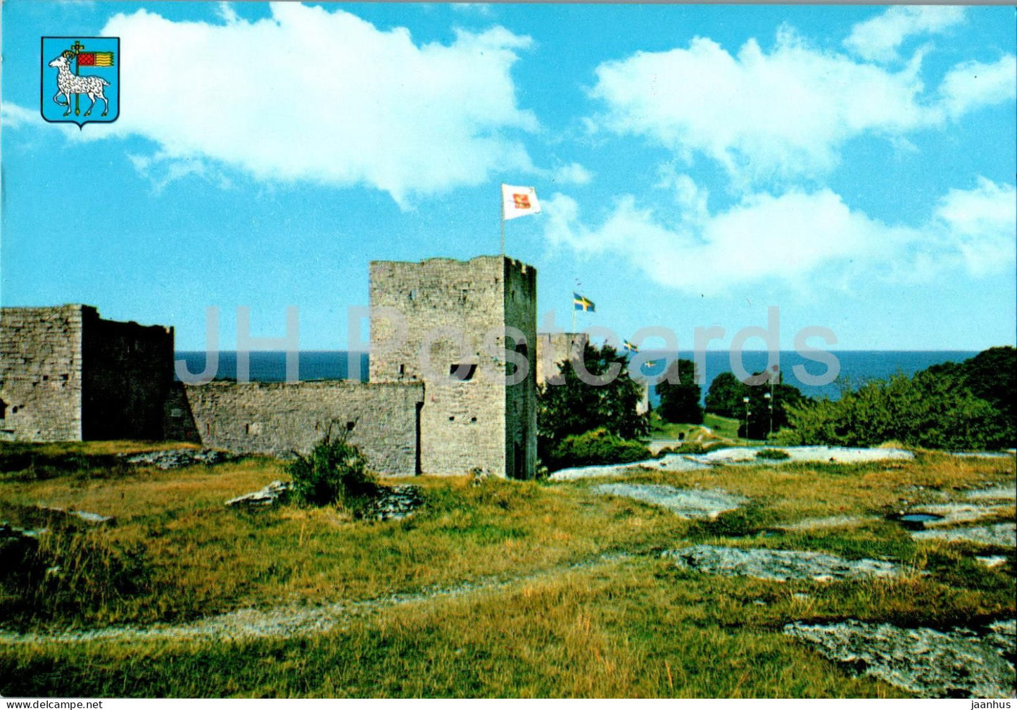 Visby - Norderport - Gotland - 24805 - Sweden - unused - JH Postcards