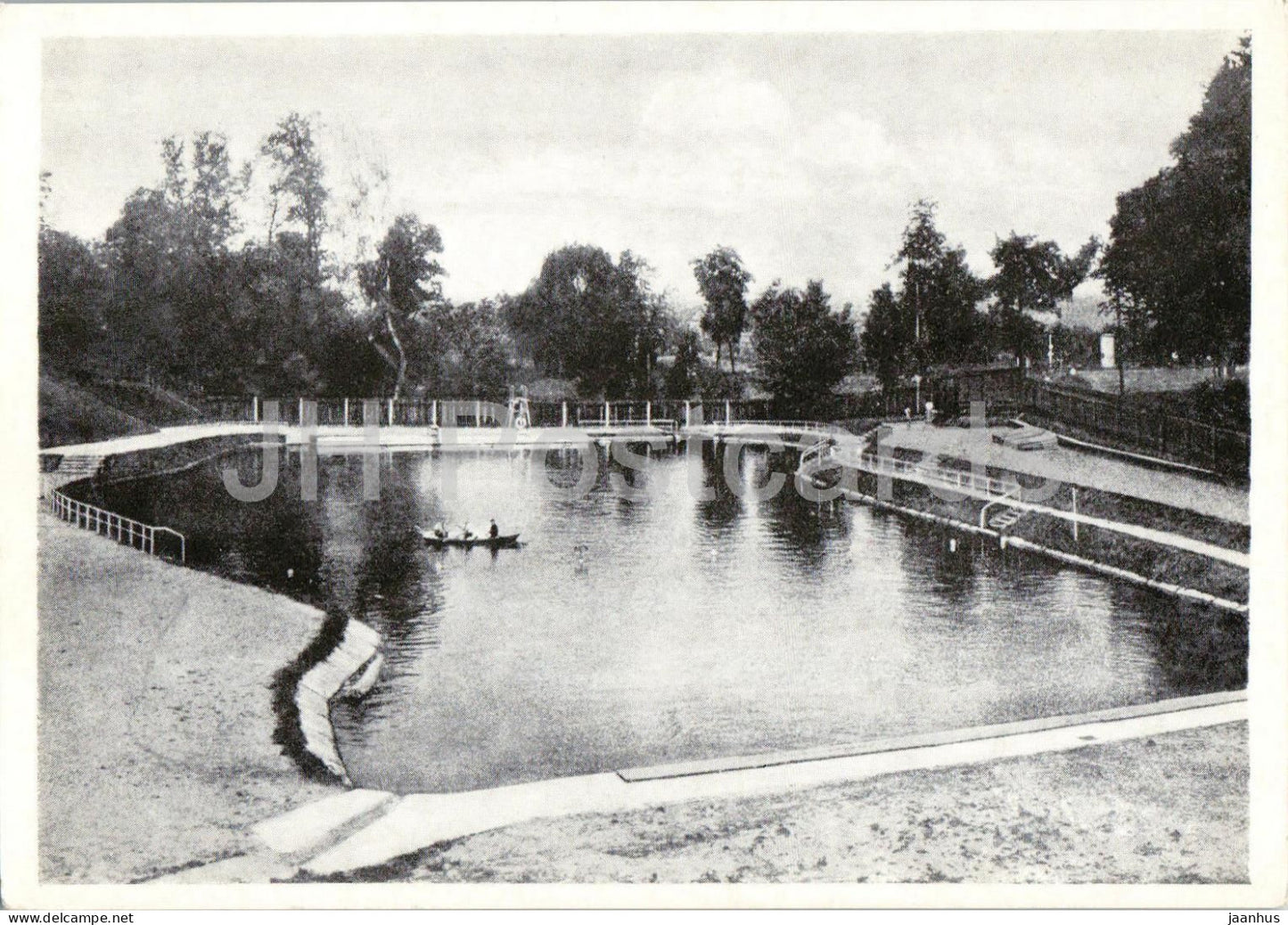 Martinau OS. - Badeanstalt - Bathing Resort - Schlesien - Silesia - old postcard - Poland - unused - JH Postcards