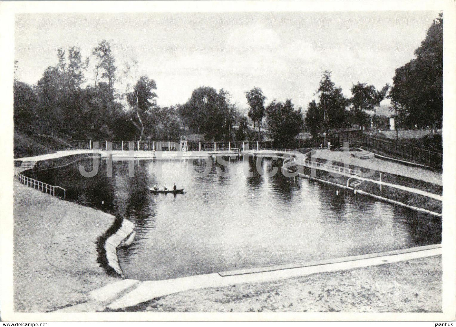 Martinau OS. - Badeanstalt - Bathing Resort - Schlesien - Silesia - old postcard - Poland - unused - JH Postcards