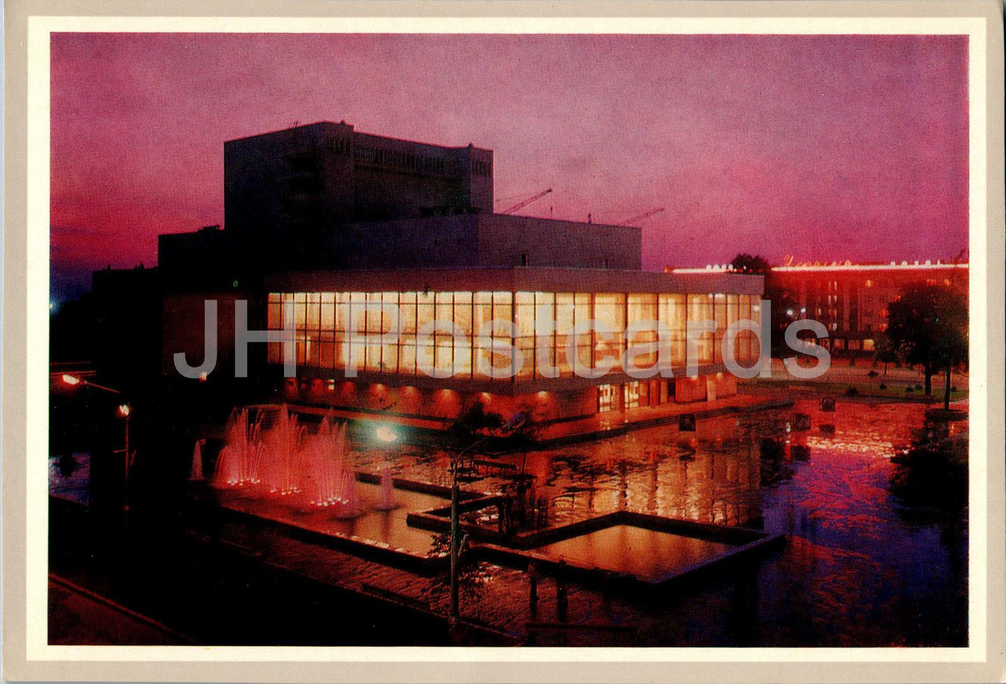 Luzk - Regionales Schewtschenko-Dramatheater - 1978 - Ukraine UdSSR - unbenutzt 
