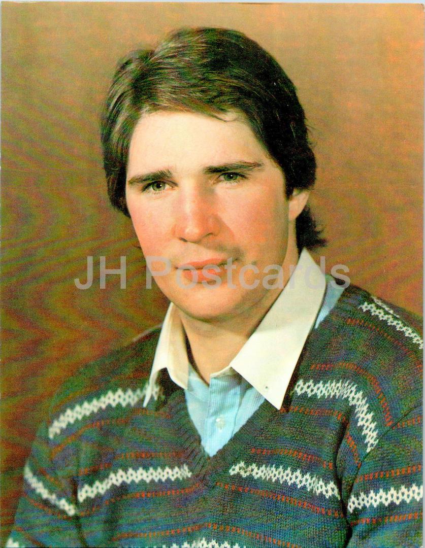 Alexey Kasatonov - Ice hockey - soviet - sport - 1984 - Russia USSR - unused