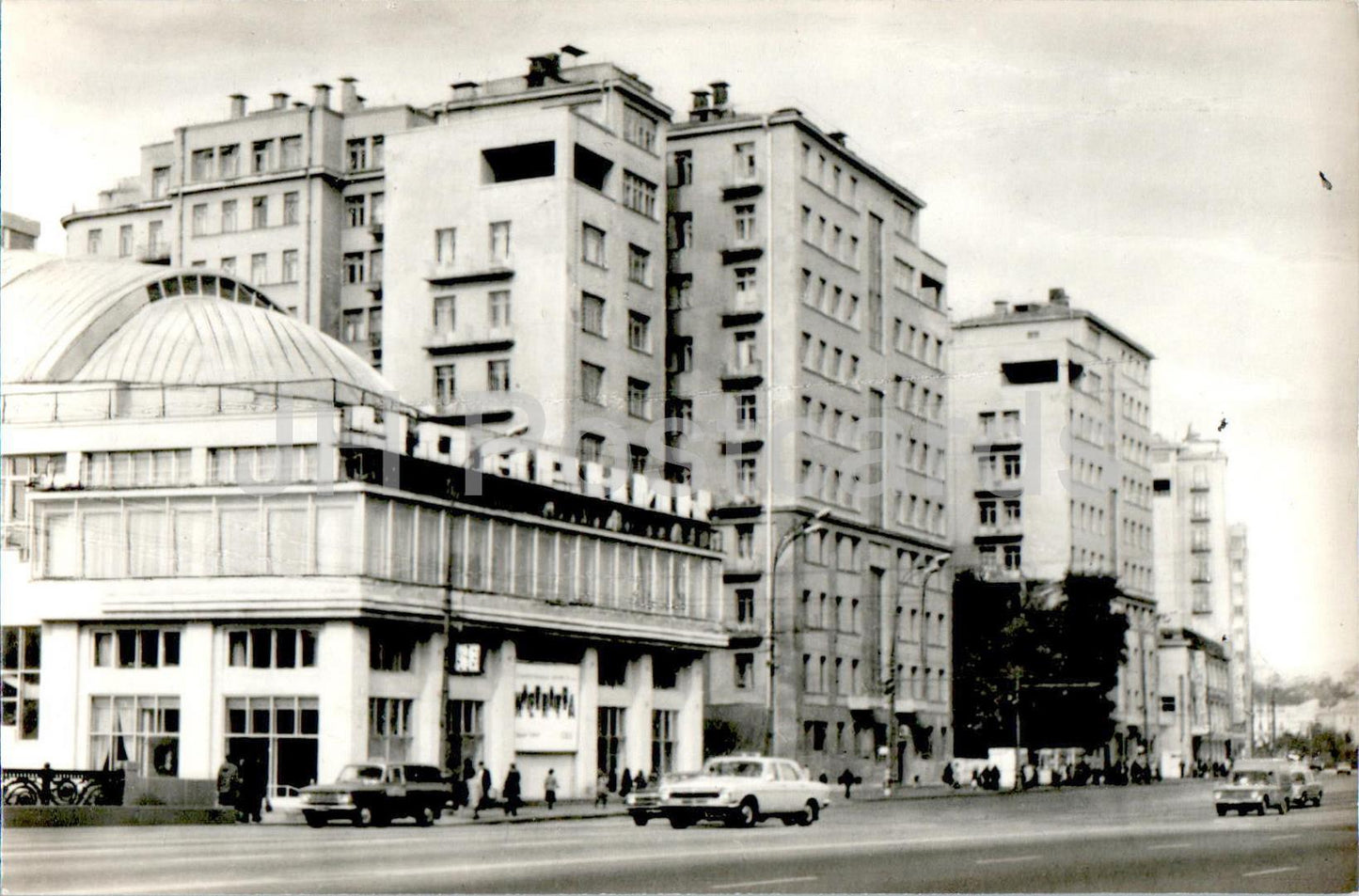 Moscow - Serafimovich street - 1980 - Russia USSR - unused