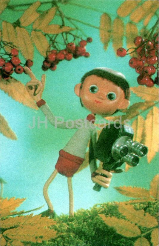opérateur Kops in the Berry Forest - Contes de fées - film de marionnettes - dessin animé - 1974 - Estonie URSS - inutilisé 