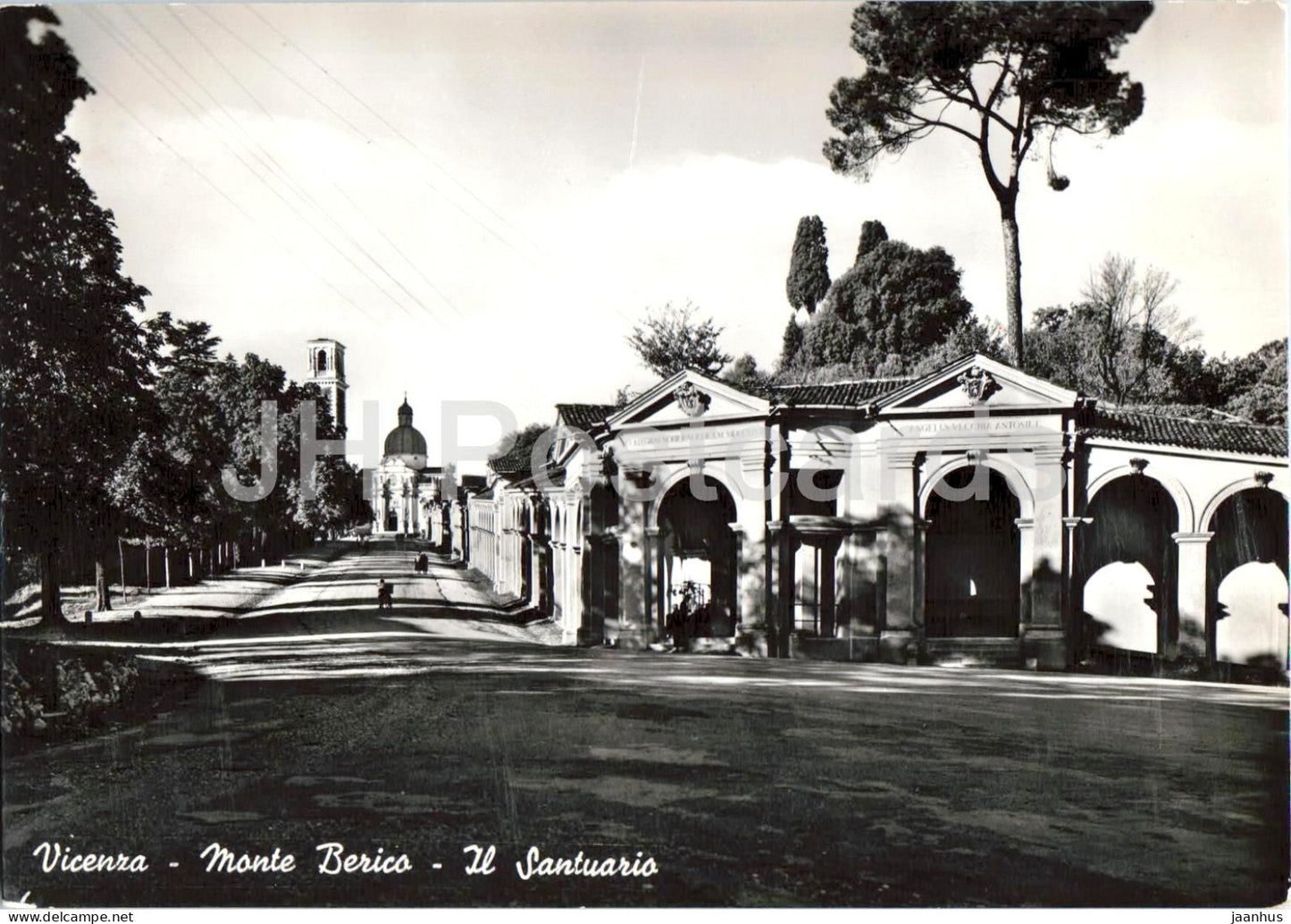 Vicenza - Monte Berico - Il Santuario - The Sanctuary - 12 - old postcard - Italy - used - JH Postcards