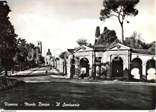 Vicenza - Monte Berico - Il Santuario - The Sanctuary - 12 - old postcard - Italy - used - JH Postcards