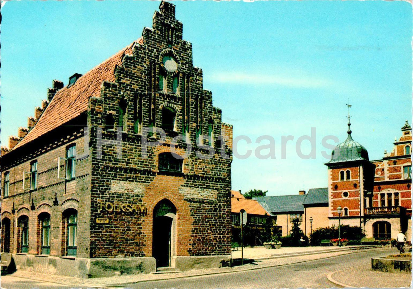 Ystad - Gamla latinskolan - Ancienne école latine - église - Sk 826 - 1986 - Suède - d'occasion